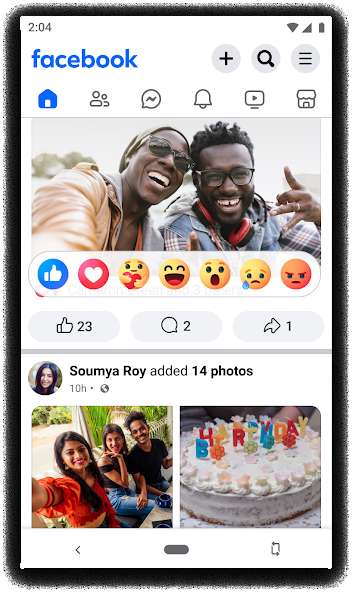 Facebook Lite Screenshot 2